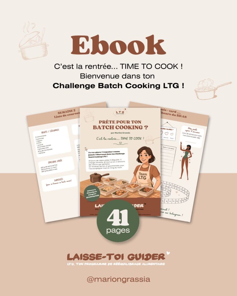 ebook challenge batch cooking