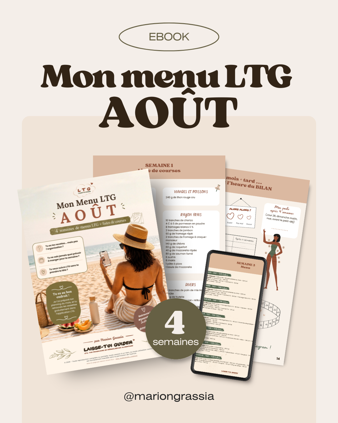mon menu ltg — aoÛt